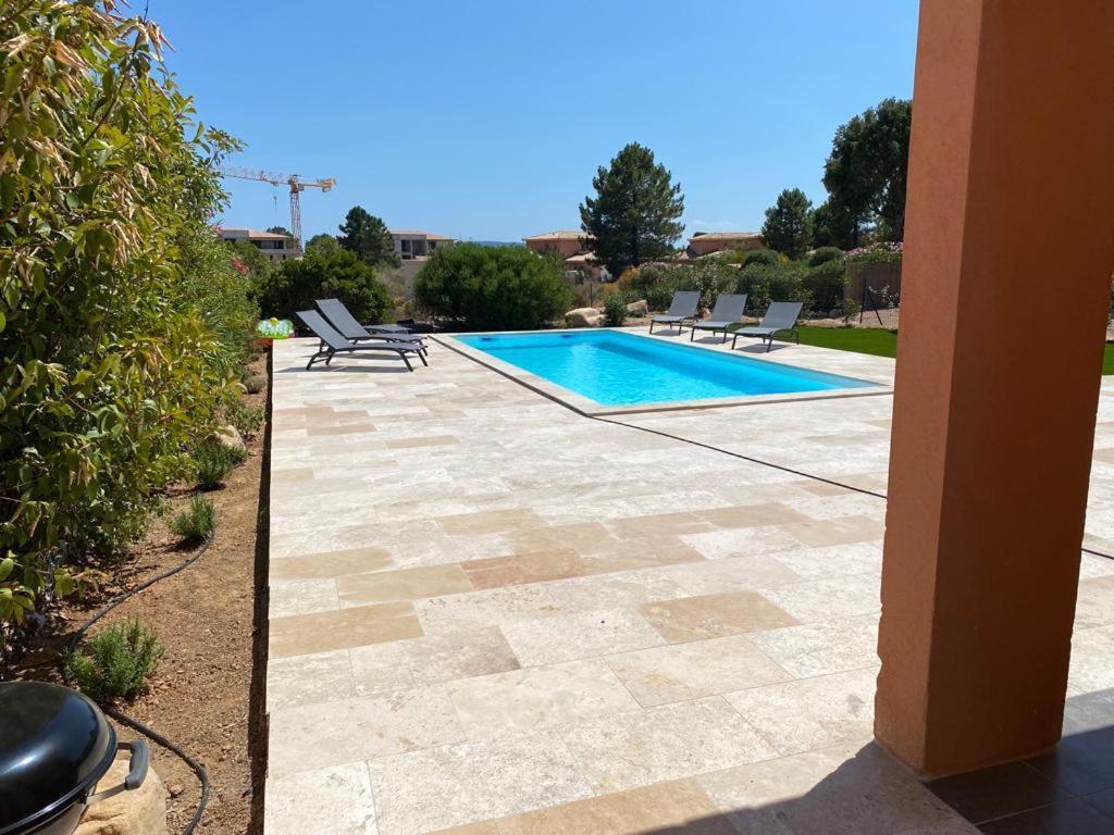 Villa Chez Geraldine Piscine Chauffee, Proche Plage Et Riviere Lecci Exteriör bild
